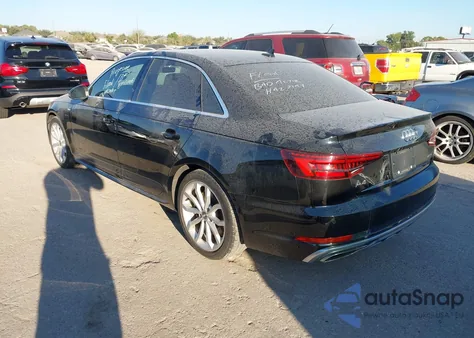 2019 Audi A4 45 Premium из США, поврежденный, VIN WAUENAF49KA039641
